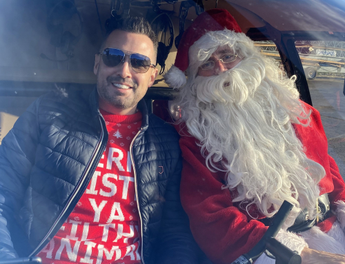 Santa Fly By